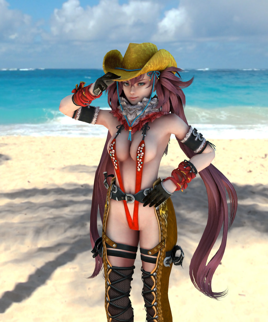 Kagura (Oneechanbara) Rule 34 Image