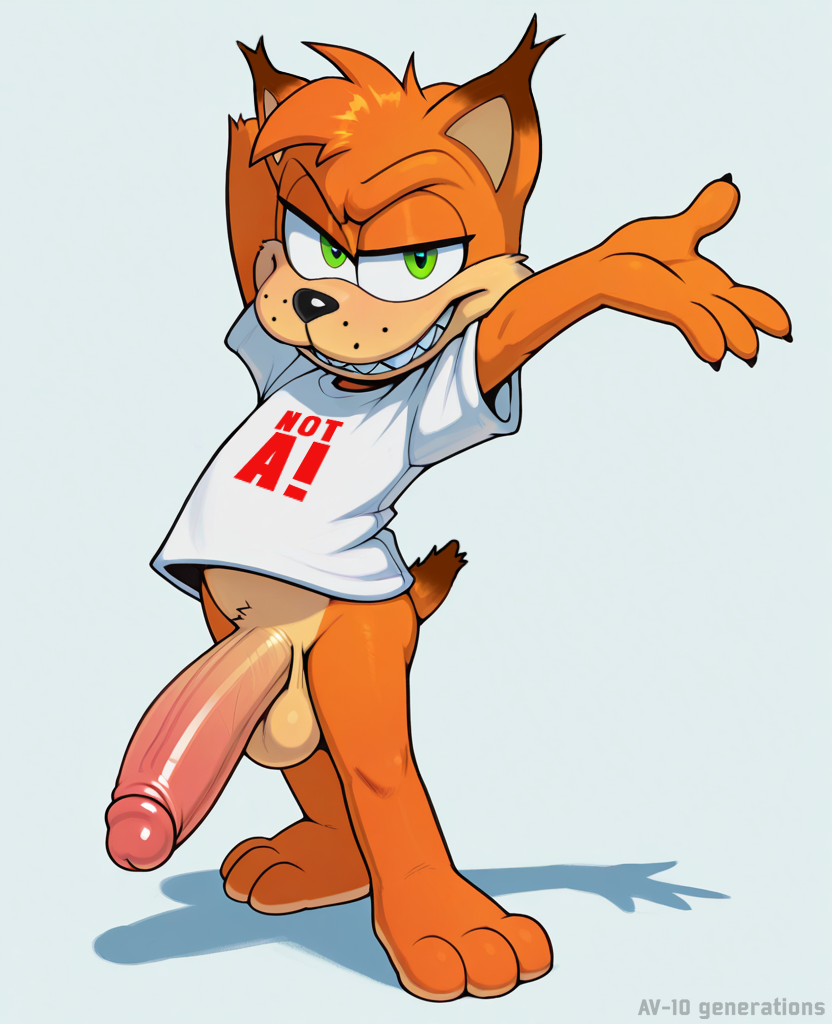 Bubsy Bobcat (Bubsy (Series)) Rule 34 Image