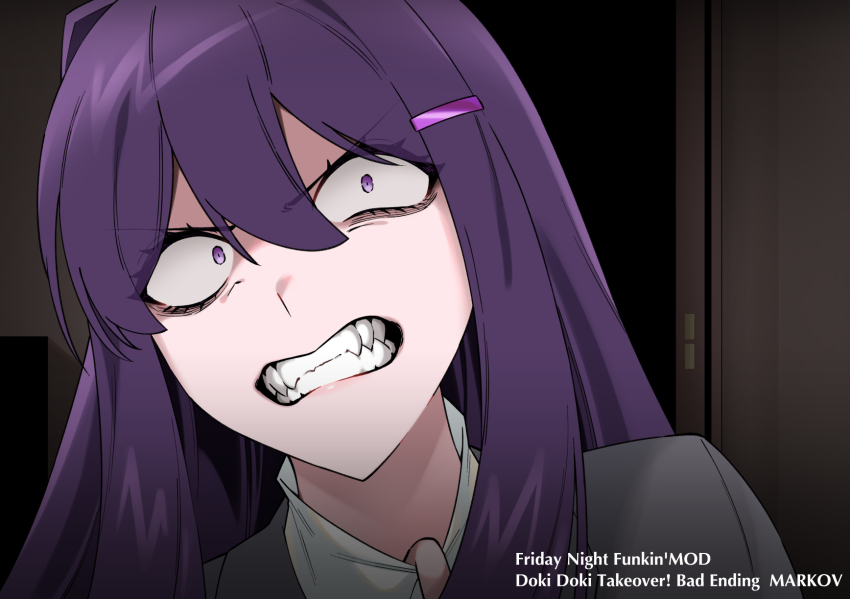 Yuri (Doki Doki Literature Club) Rule 34 Image