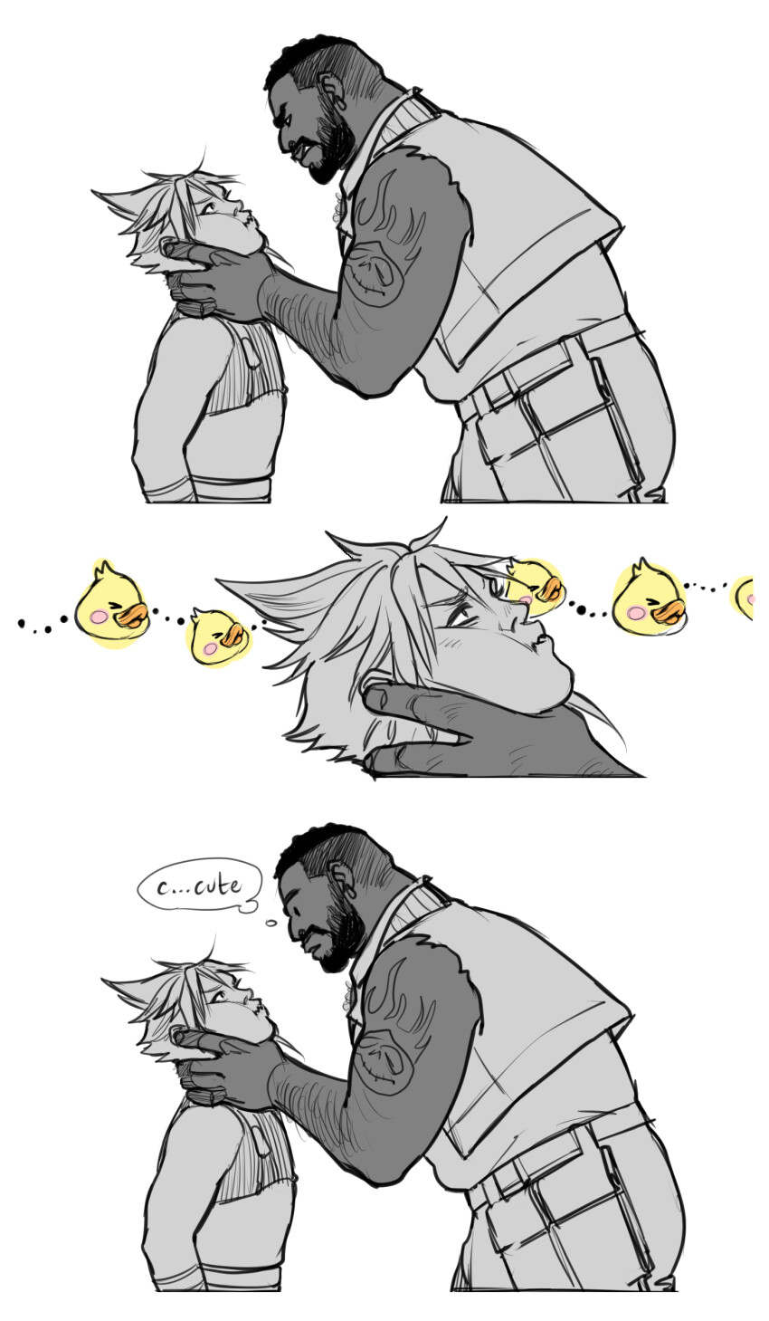 Barret Wallace (Final Fantasy) Rule 34 Image