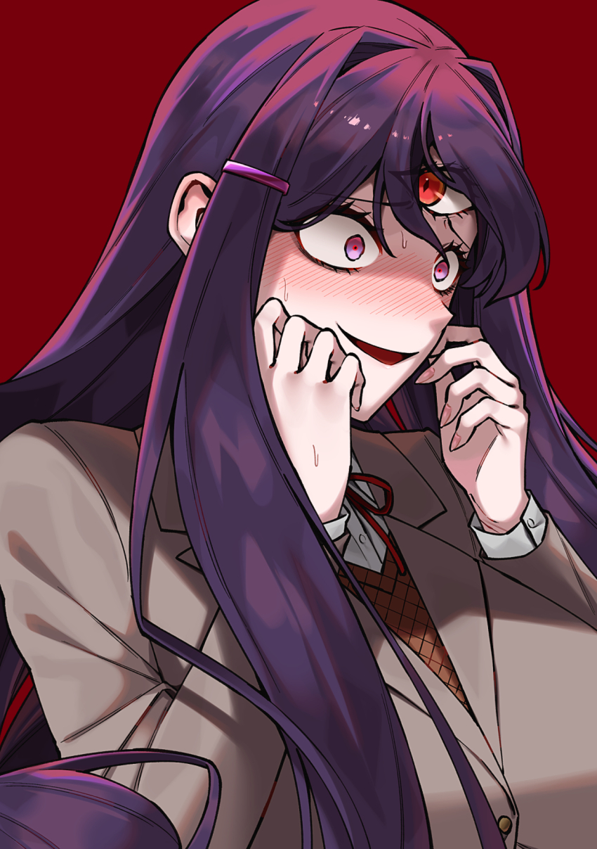 Yuri (Doki Doki Literature Club) Rule 34 Image