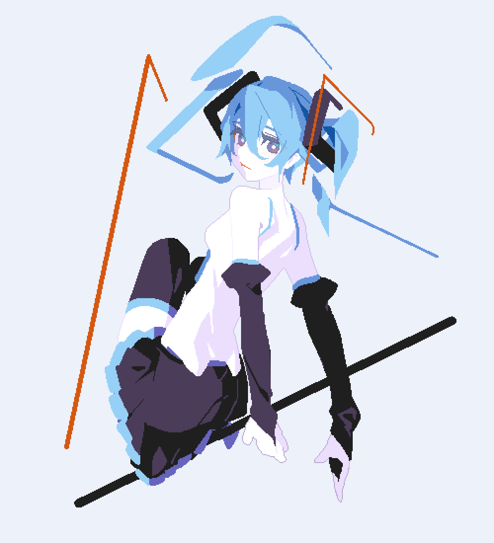 Hatsune Miku (Vocaloid) Rule 34 Image