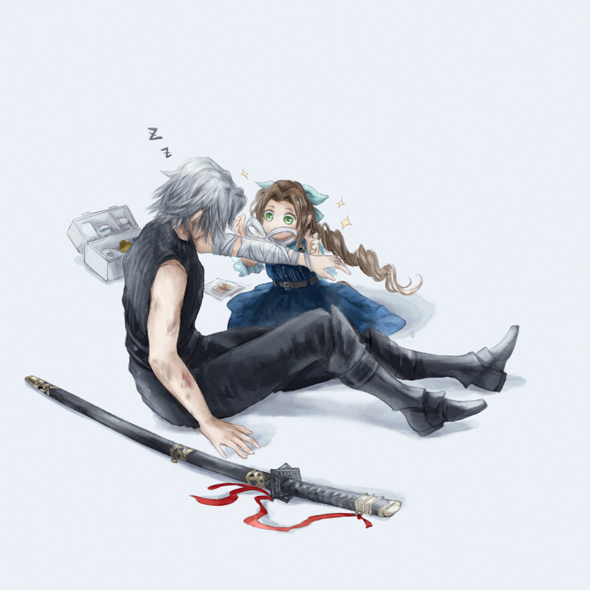Aerith Gainsborough (Final Fantasy) Rule 34 Image