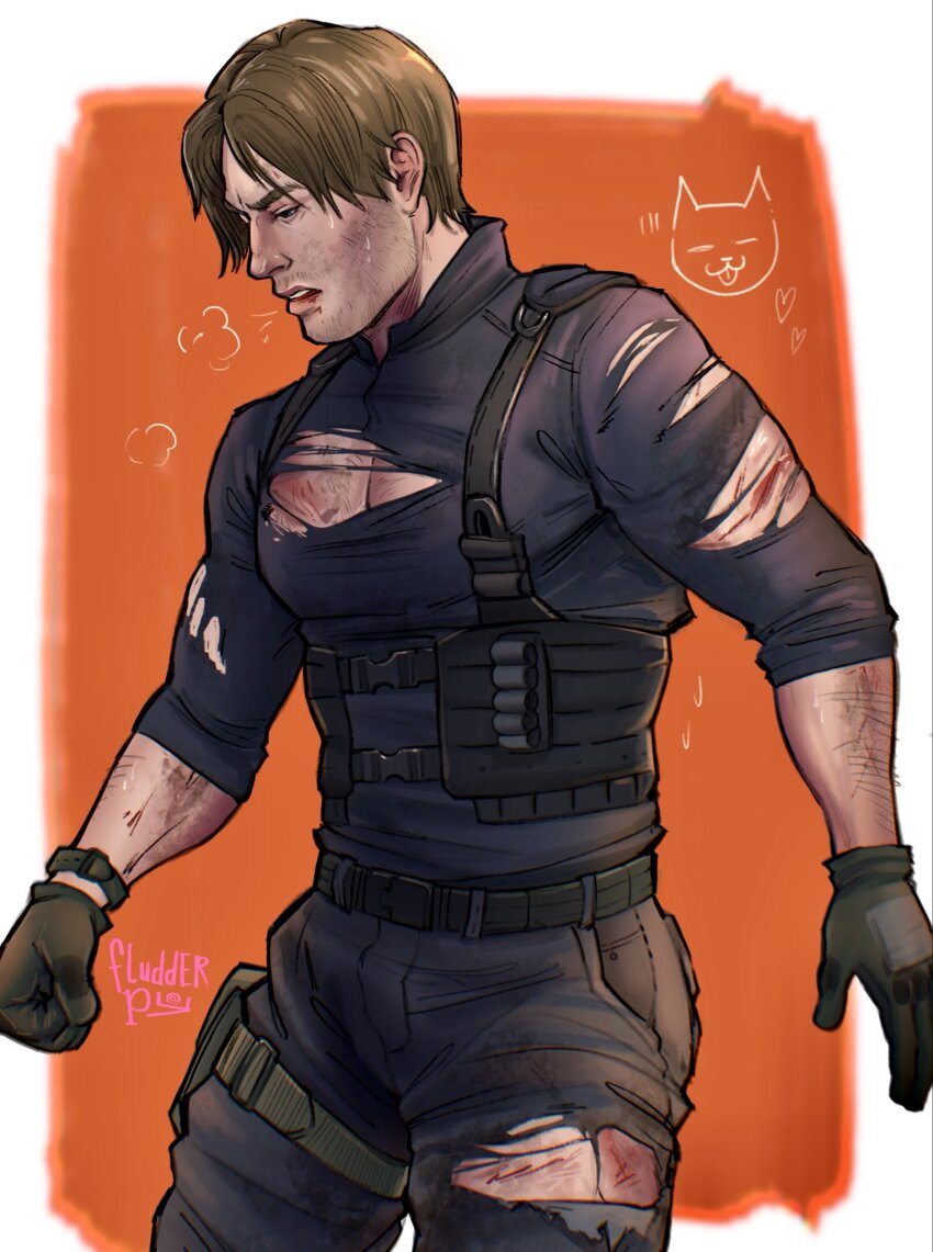 Leon S. Kennedy (Resident Evil) Rule 34 Image