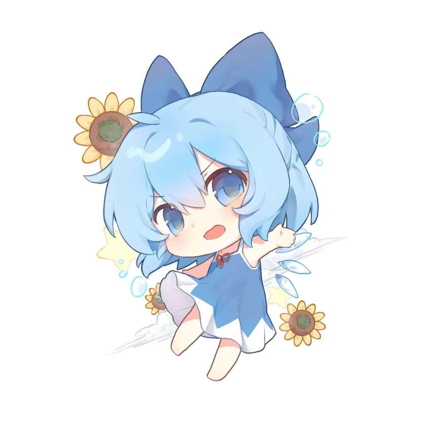 Cirno (Touhou) Rule 34 Image
