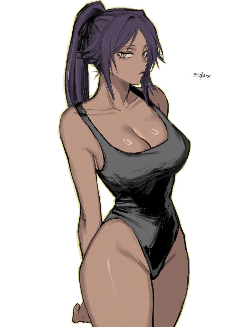 Shihouin Yoruichi (Bleach) Rule 34 Image