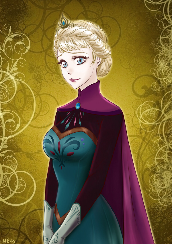 Elsa (Frozen) Rule 34 Image