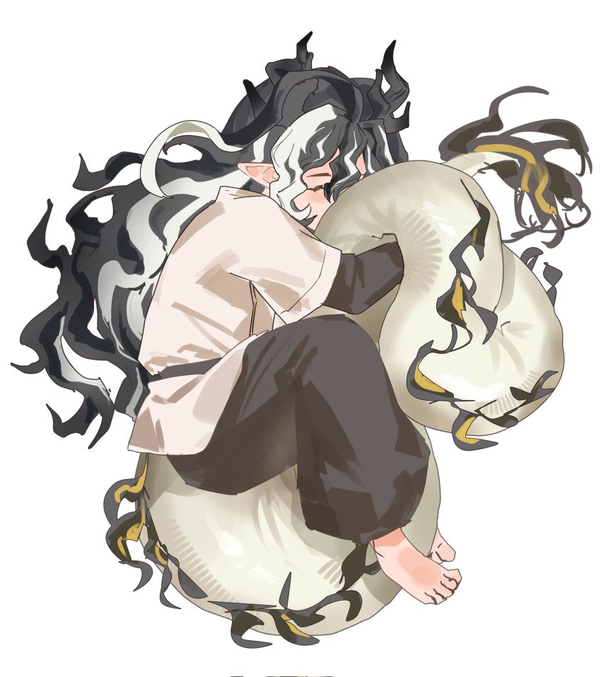 Wang (Arknights) Rule 34 Image