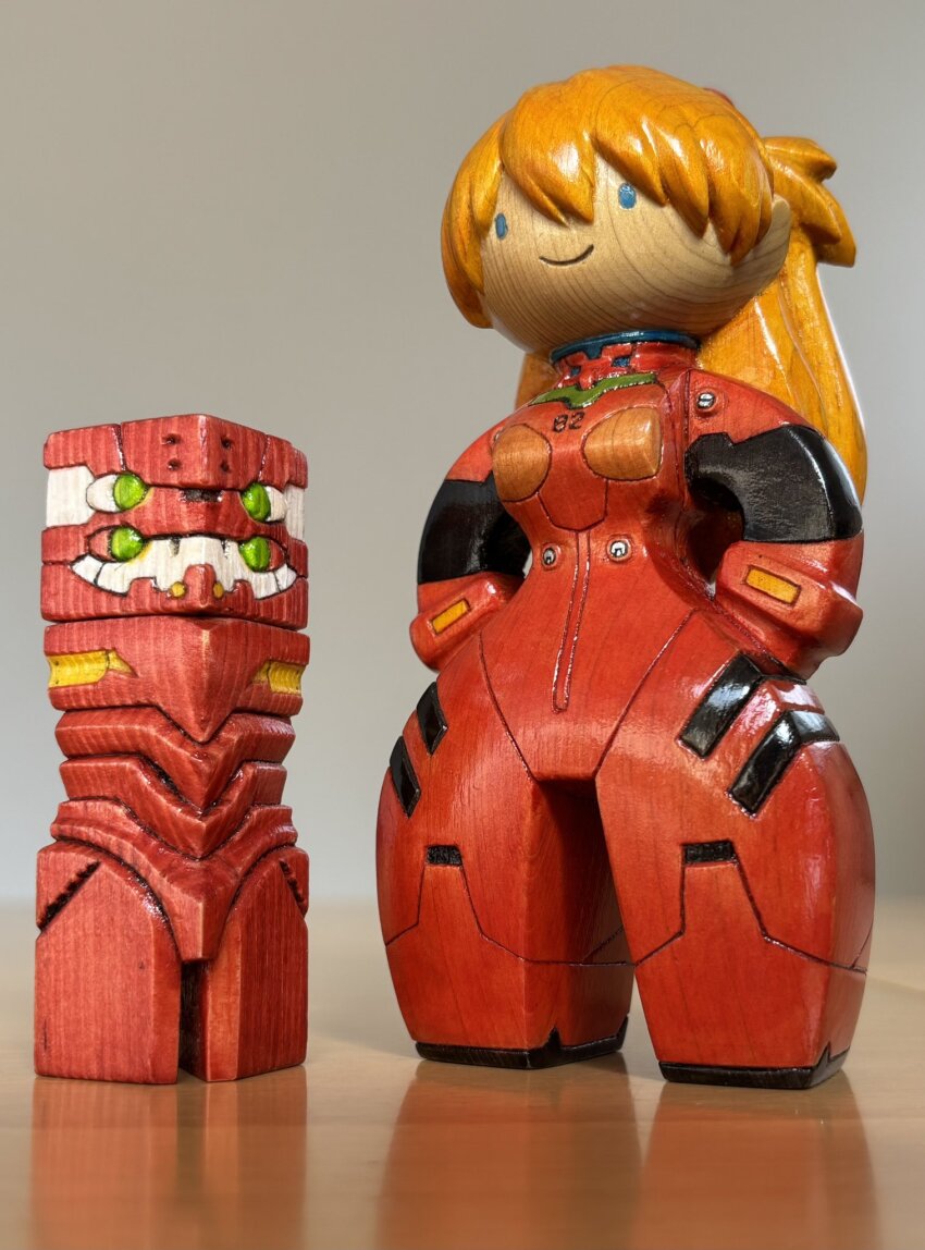 Eva 02 (Neon Genesis Evangelion) Rule 34 Image