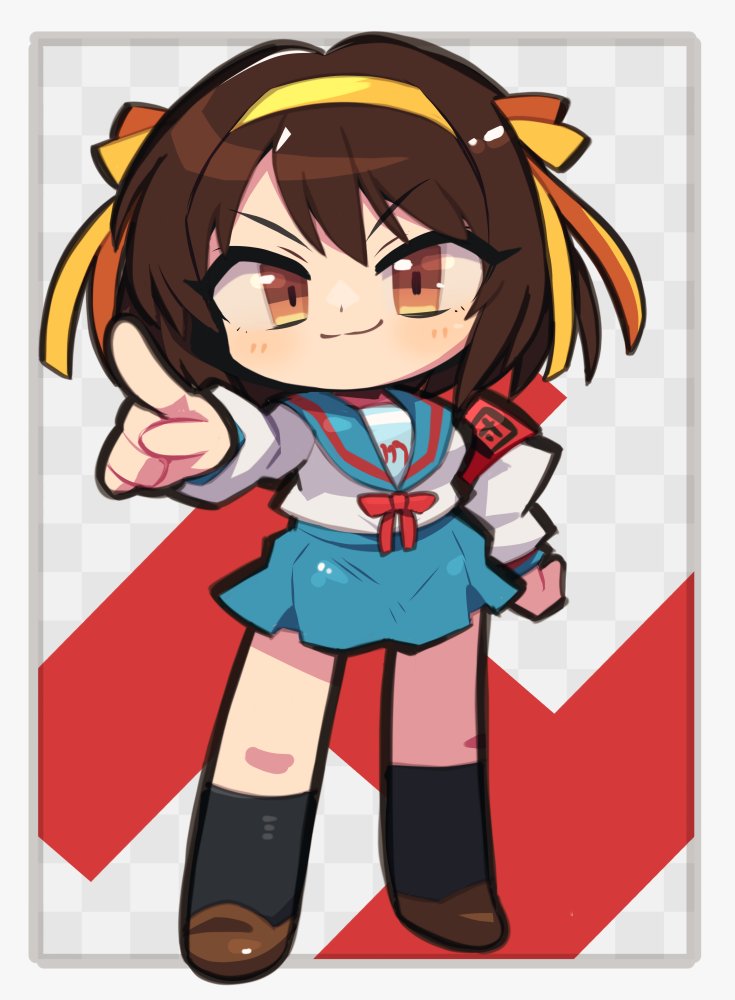 Suzumiya Haruhi (Suzumiya Haruhi No Yuuutsu) Rule 34 Image