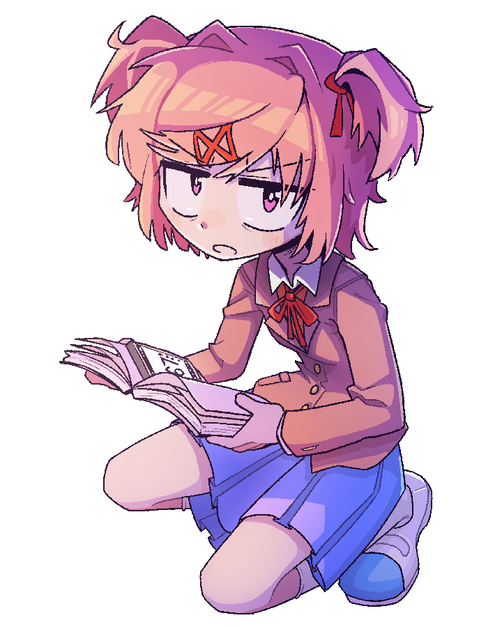 Natsuki (Doki Doki Literature Club) Rule 34 Image
