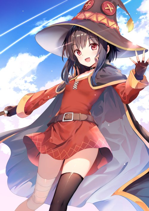 Megumin (Kono Subarashii Sekai Ni Shukufuku Wo!) Rule 34 Image