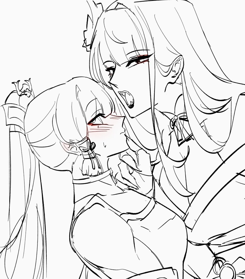 Raiden Shogun (Ayaka (Genshin Impact)) Rule 34 Image