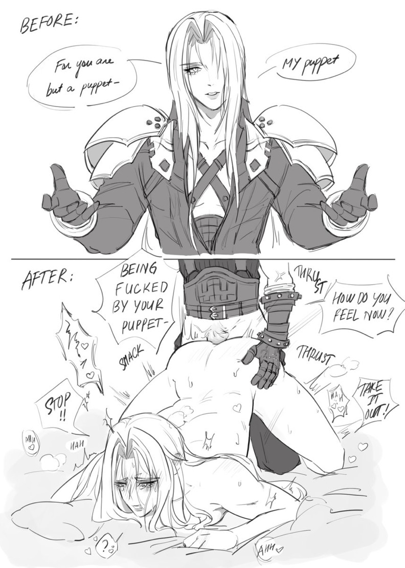 Cloud Strife (Final Fantasy) Rule 34 Image
