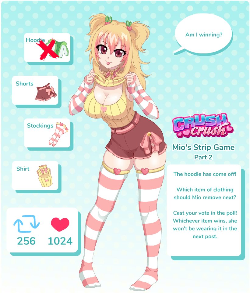 Mio (Crush Crush) Rule 34 Image