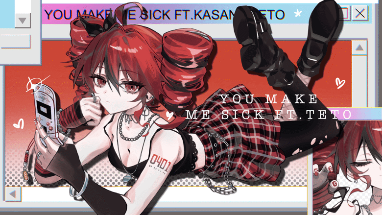 Kasane Teto (Utau) Rule 34 Image