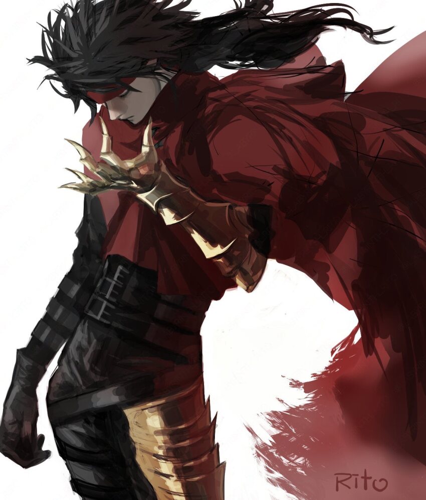Vincent Valentine (Final Fantasy) Rule 34 Image