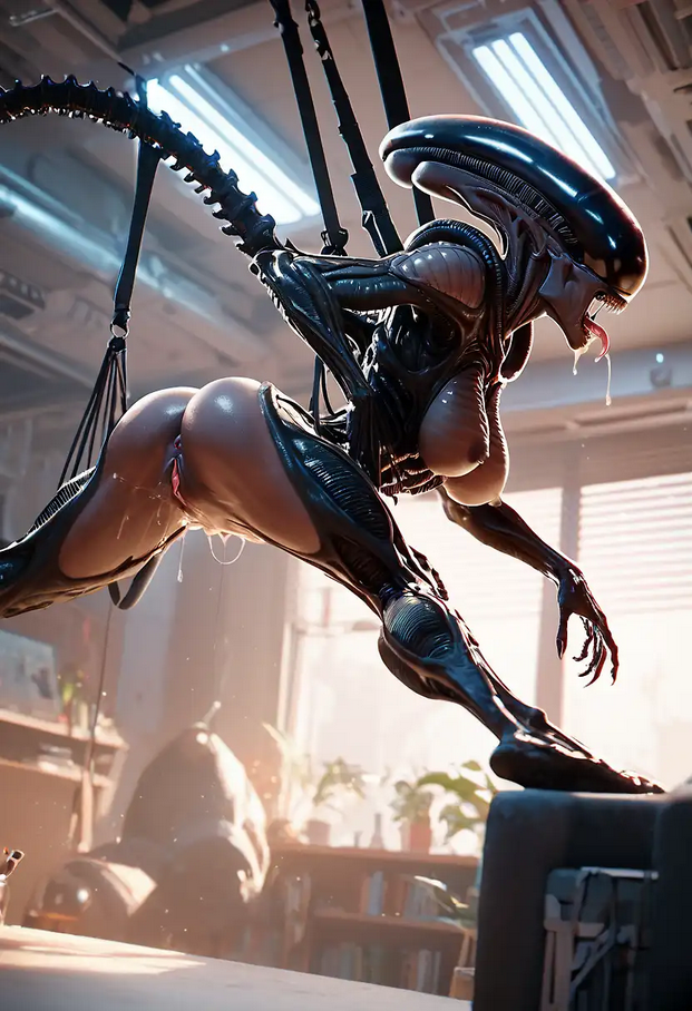 Female Xenomorph (Alien (Franchise)) Rule 34 Image