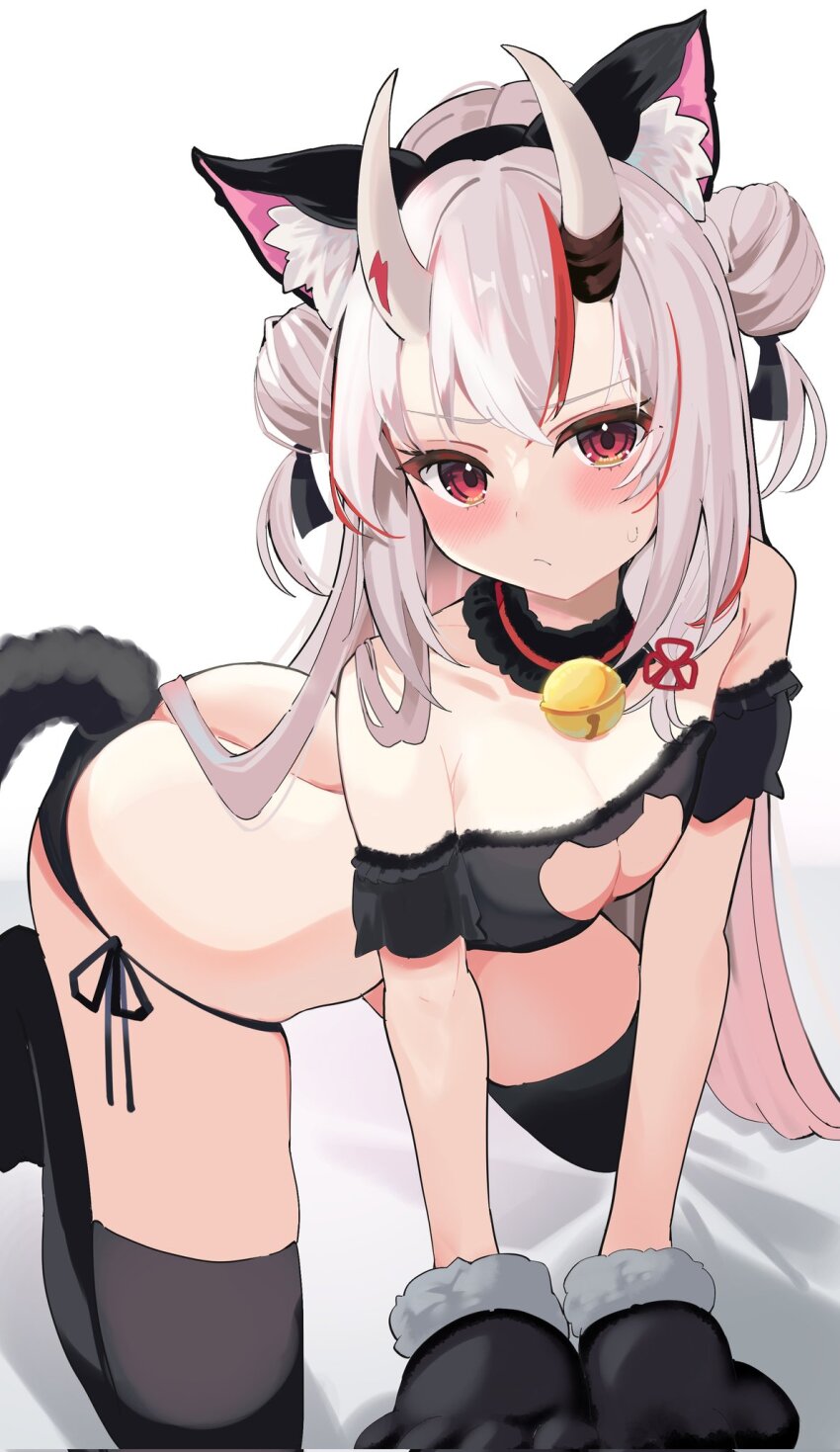 Nakiri Ayame (Cat Day) Rule 34 Image