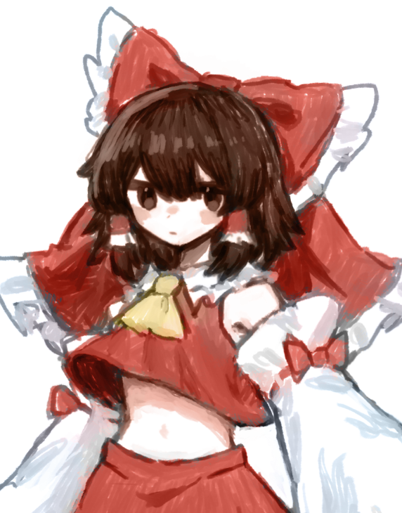Hakurei Reimu (Touhou) Rule 34 Image