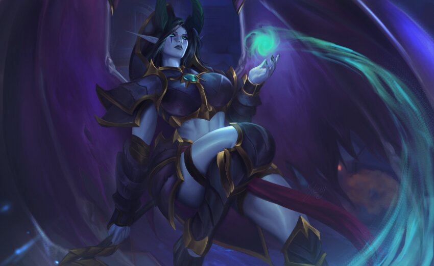 Dreadlord Jaina (Warcraft) Rule 34 Image