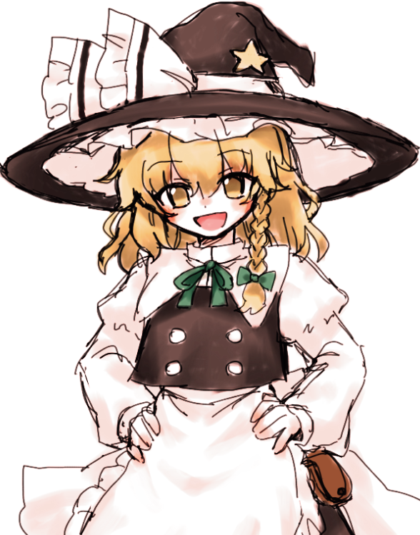 Kirisame Marisa (Touhou) Rule 34 Image
