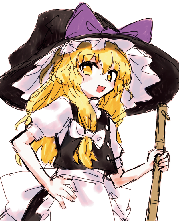 Kirisame Marisa (Immaterial And Missing Power) Rule 34 Image