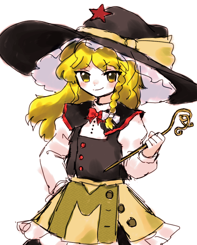 Kirisame Marisa (Touhou) Rule 34 Image