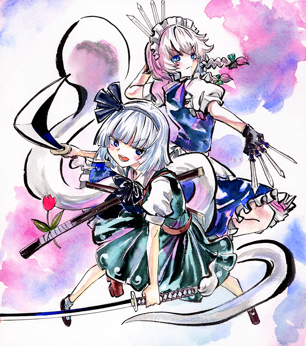 Izayoi Sakuya (Touhou) Rule 34 Image
