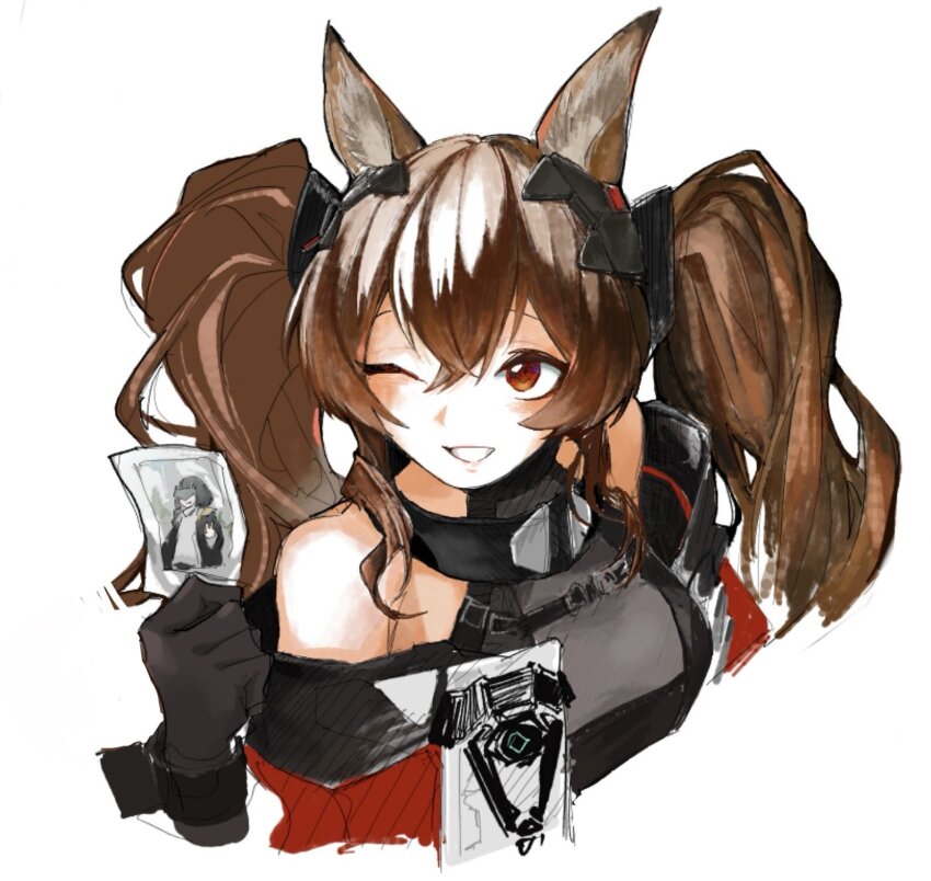 Angelina (Arknights) Rule 34 Image