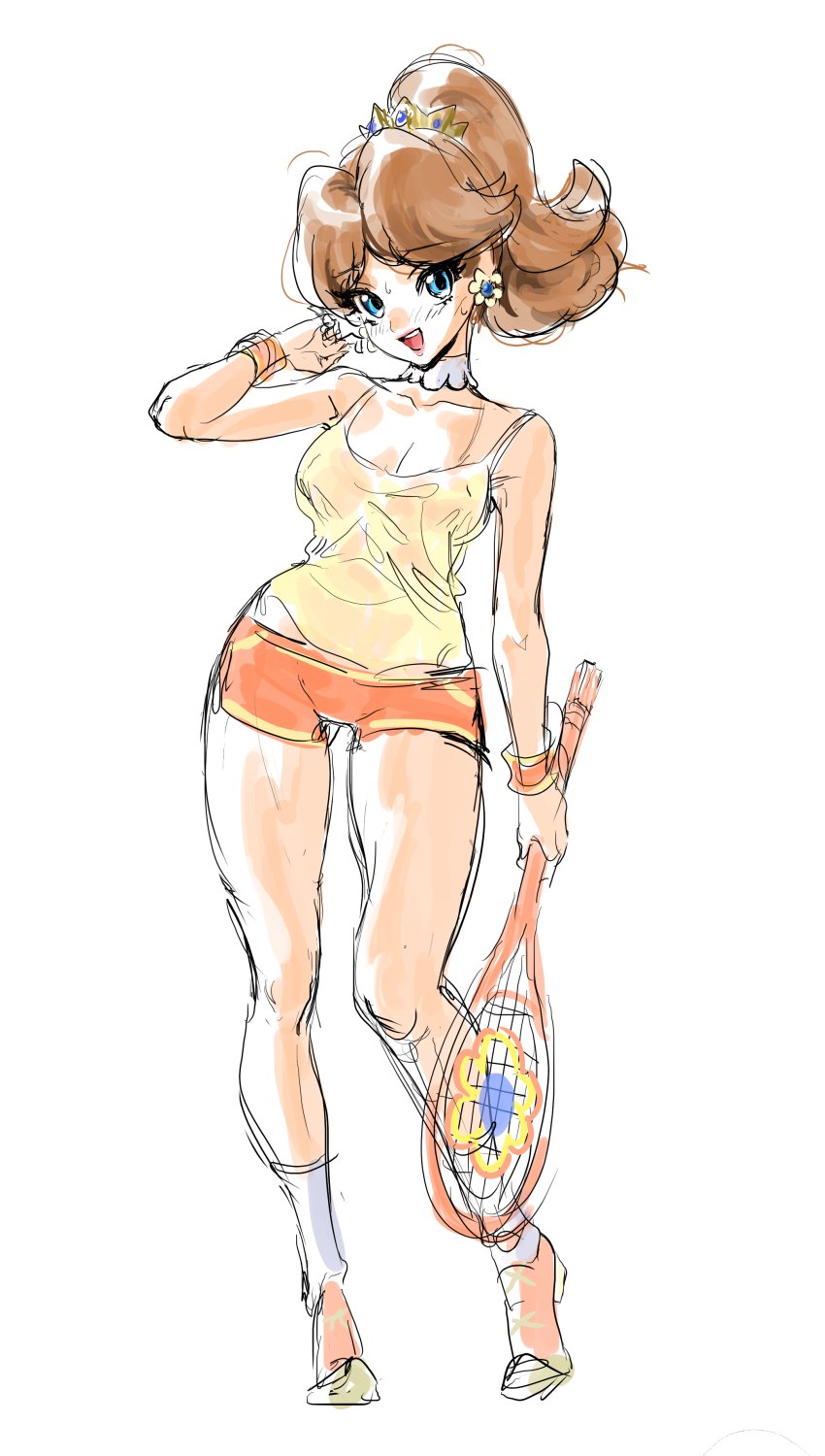 Princess Daisy (Mario (Series)) Rule 34 Image