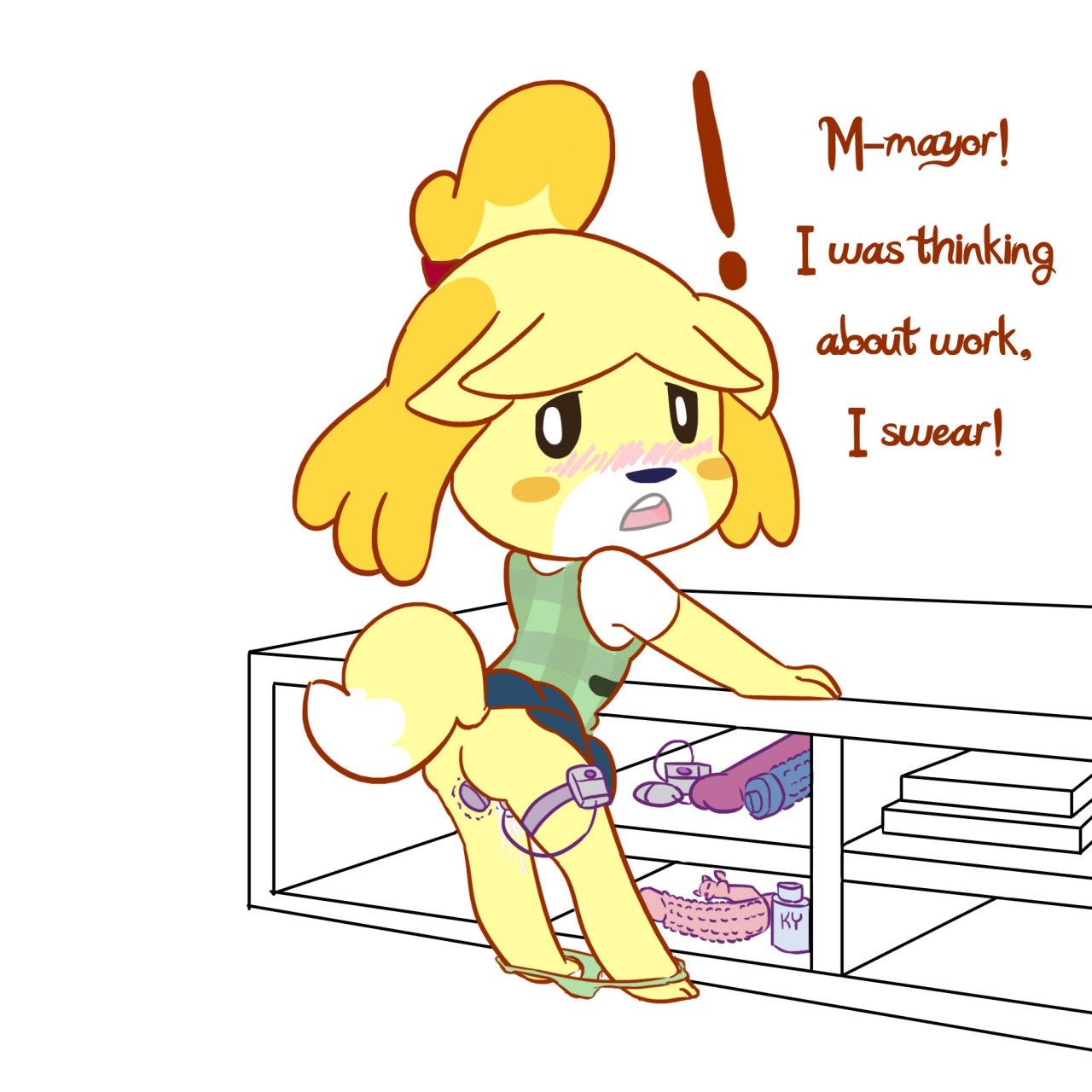 Isabelle (Animal Crossing) Rule 34 Image