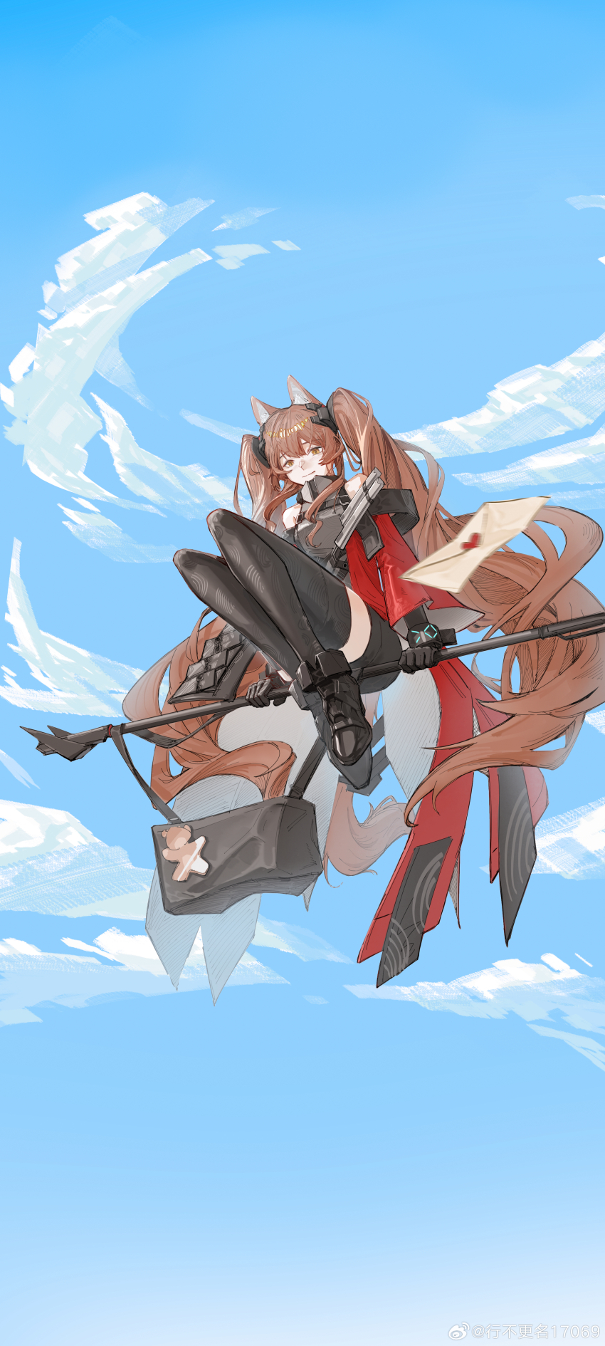 Angelina (Arknights) Rule 34 Image