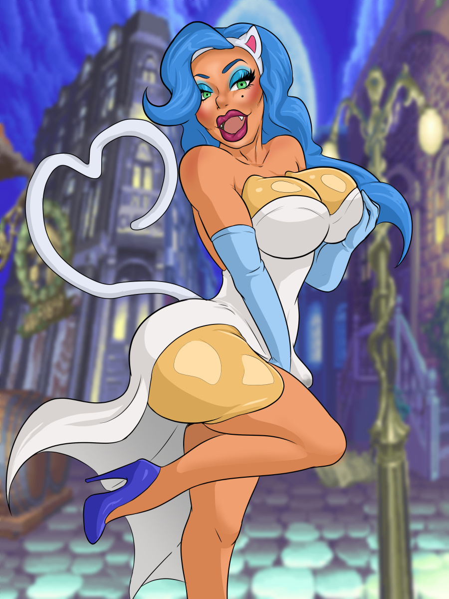 Felicia (Darkstalkers) Rule 34 Image