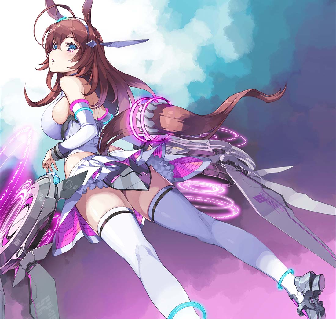 Mihono Bourbon (Mb-19890425) (Umamusume) Rule 34 Image