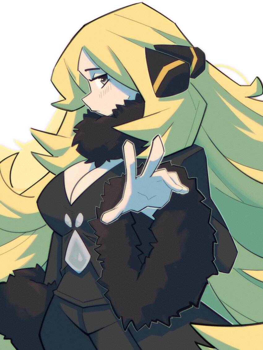 Cynthia (Pokemon) Rule 34 Image