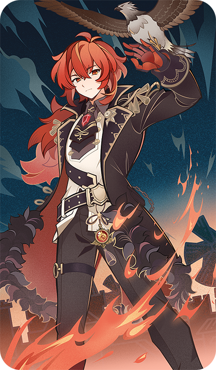 Diluc (Genshin Impact) Rule 34 Image