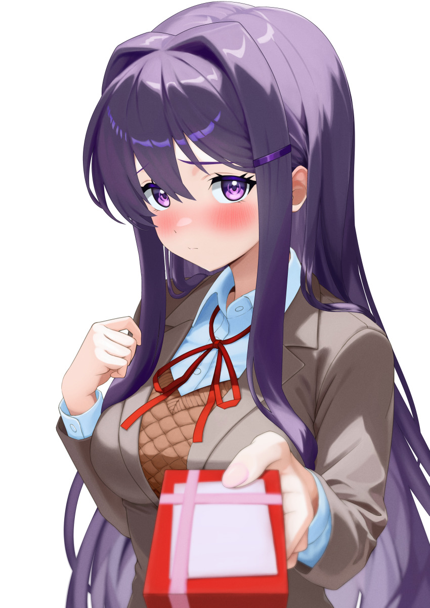 Yuri (Doki Doki Literature Club) Rule 34 Image