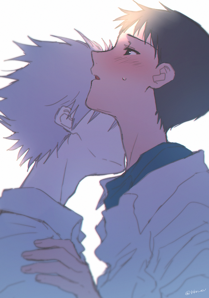 Ikari Shinji (Nagisa Kaworu) Rule 34 Image
