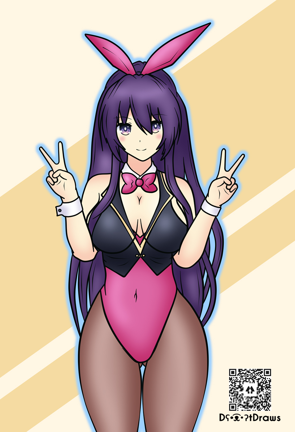 Yatogami Tohka (Date A Live) Rule 34 Image
