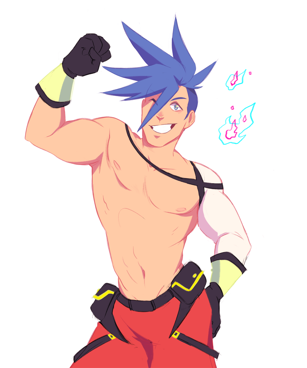 Galo Thymos (Promare) Rule 34 Image
