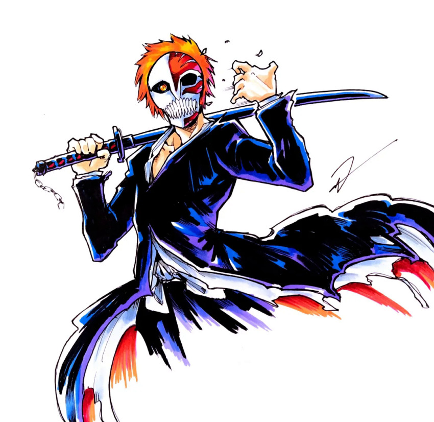 Kurosaki Ichigo (Bleach) Rule 34 Image