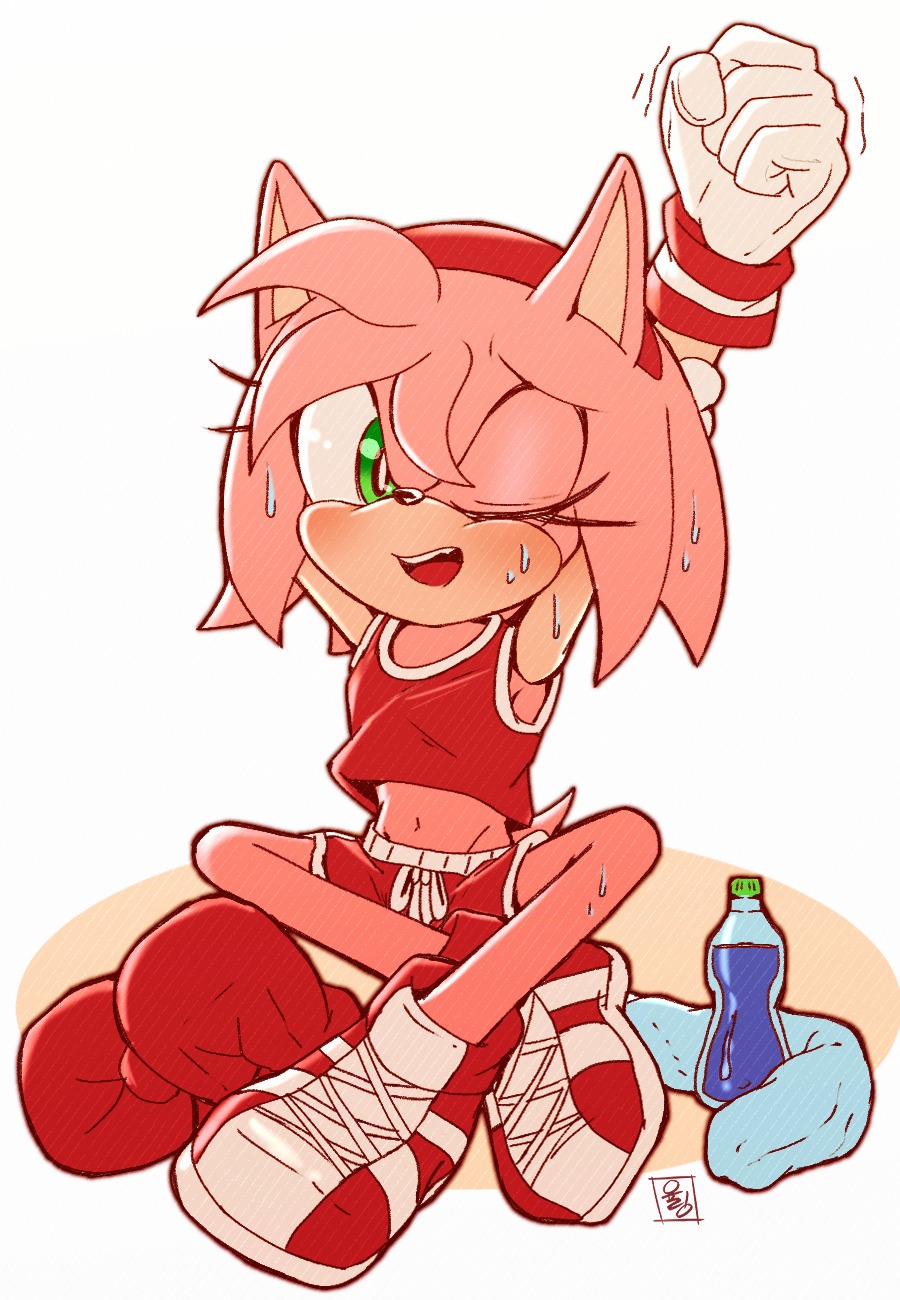 Amy Rose (Sega) Rule 34 Image