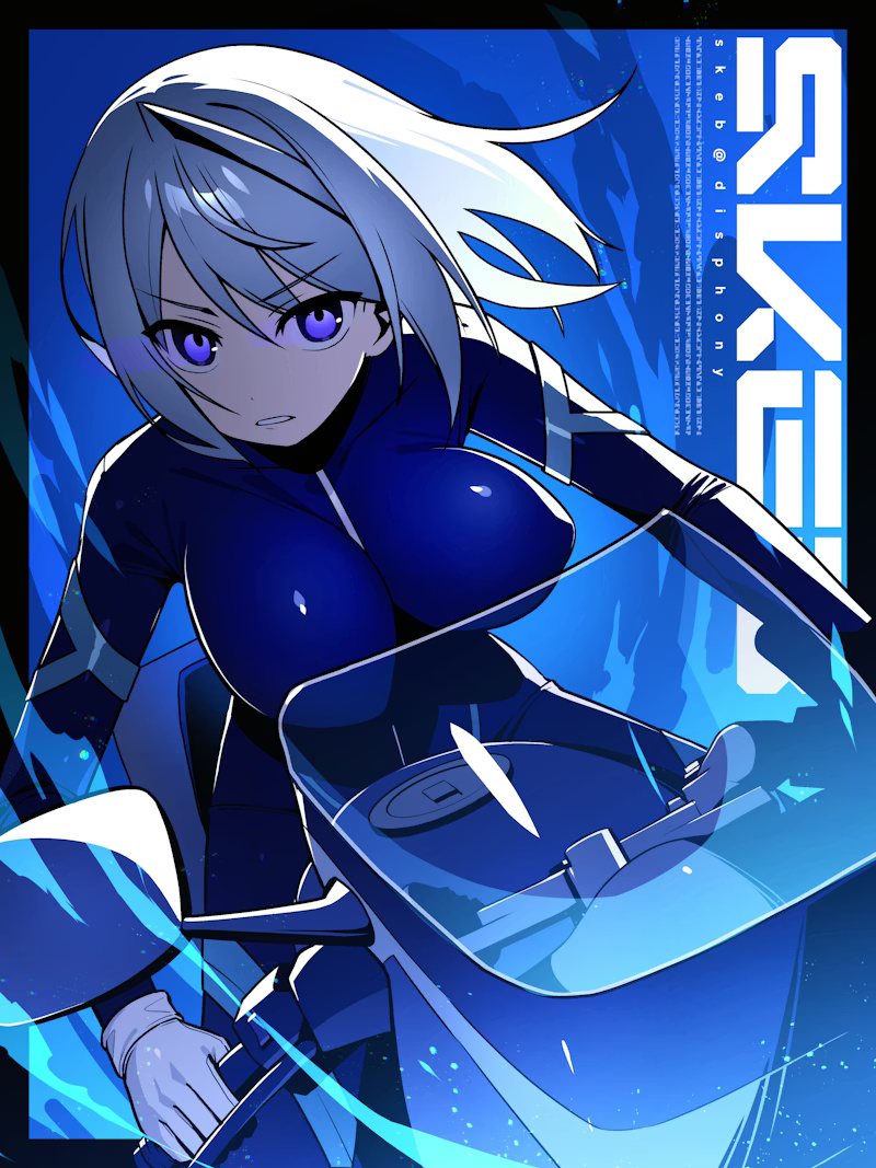 Blue Hair Rule 34 Image