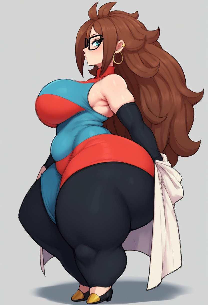 Android 21 (Dragon Ball) Rule 34 Image