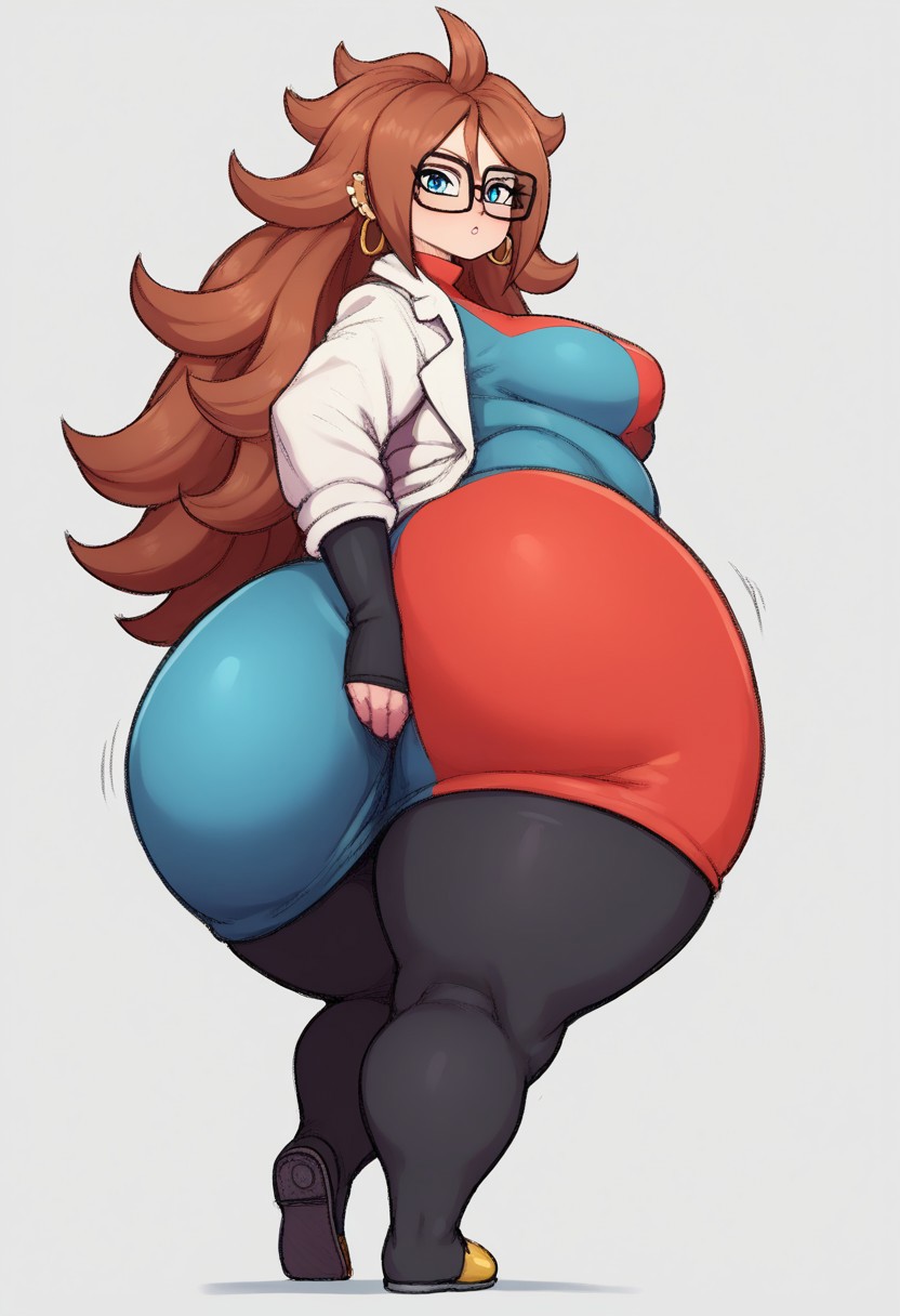 Android 21 (Dragon Ball) Rule 34 Image