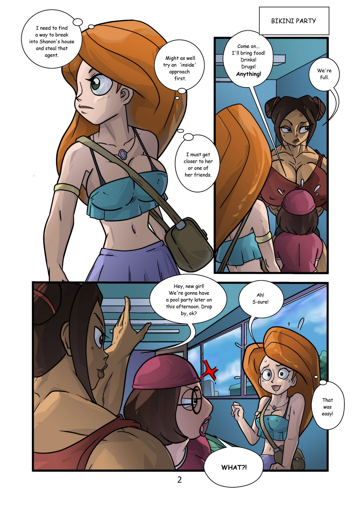 Kimberly Ann Possible (Braceface) Rule 34 Image