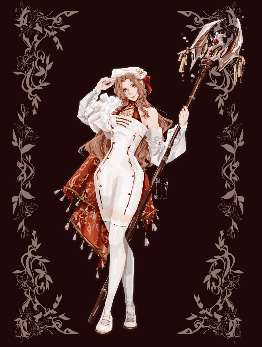 Aerith Gainsborough (Final Fantasy) Rule 34 Image