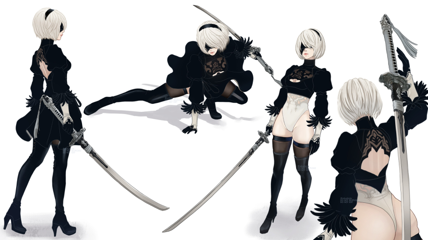 2b (Nier:Automata) Rule 34 Image