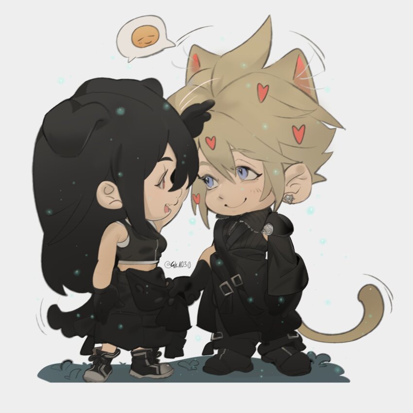 Cloud Strife (Fenrir (Final Fantasy)) Rule 34 Image
